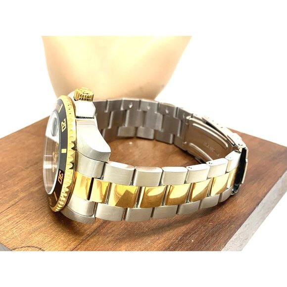 Invicta Men's Watch 36973 Pro Diver Automatic Black Dial Two Tone Steel 44mm - Picture 10 of 15